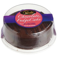 Pamela's Products Chocolate Fudge Cake, Chocolate Frosting (6-Inch Cake), 1.25-Pound Frosted Cake