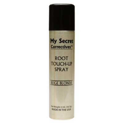My Secret Correctives Root Touch-Up Spray, Beige Blonde, 2 oz