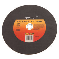 Forney 72352 Chop Saw Blade Type 1 High Speed Metal with 1-Inch Arbor A24R-BF 12-Inch-by-5/32-Inch