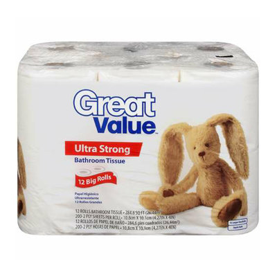 Great Value Ultra-Strong Bathroom Tissue
