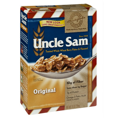Attune Foods Uncle Sam Original Toasted Whole Wheat Berry Flakes & Flaxseed Cereal
