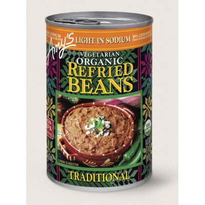Amy's Kitchen Organic Vegetarian Traditional Refried Beans, Light In Sodium