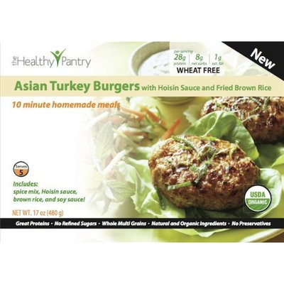 Cooksimple Asian Burgers with Stir Fried Brown Rice, 7.4-Ounce