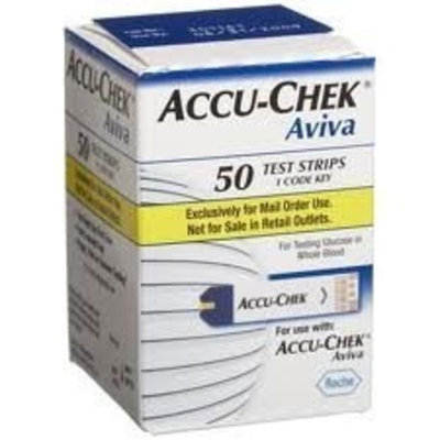 Accu-Chek Aviva Test Strips- Box of 50