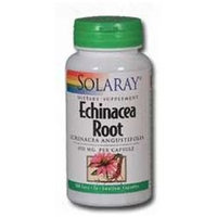 Solaray Echinacea Angustifolia Root - 450 mg - 100 Capsules