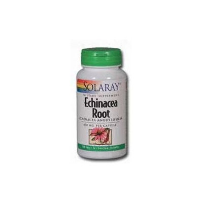 Solaray Echinacea Angustifolia Root - 450 mg - 100 Capsules