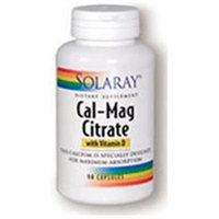 Solaray Calcium Magnesium Amino Aci - 90 Capsules - Calcium Magnesium