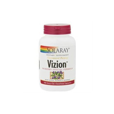 Solaray Vizion Bilberry Special Formula - 180 Capsules
