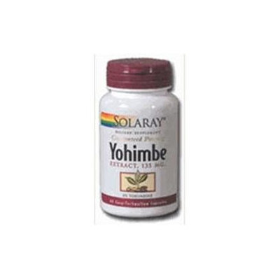 Solaray Yohimbe Extract - 135 mg - 60 Capsules