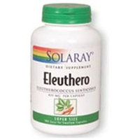 Solaray Eleuthero Siberian Ginseng 425 MG - 180 Capsules - Other Herbs