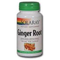 Solaray Ginger Root - 550 mg - 180 Capsules