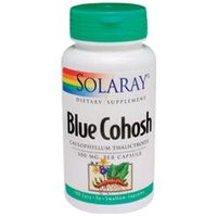 Solaray Blue Cohosh Root - 500 mg - 100 Capsules