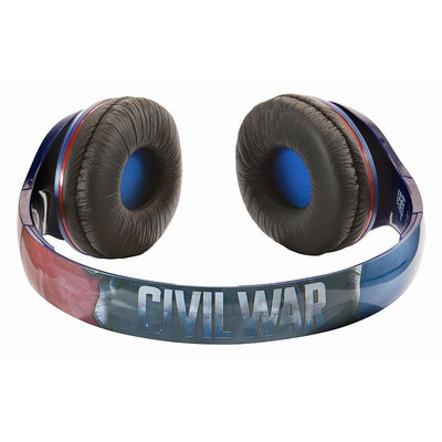 Marvel Captain America: Civil War Over-the-Ear Headphones by iHome, Multi/None