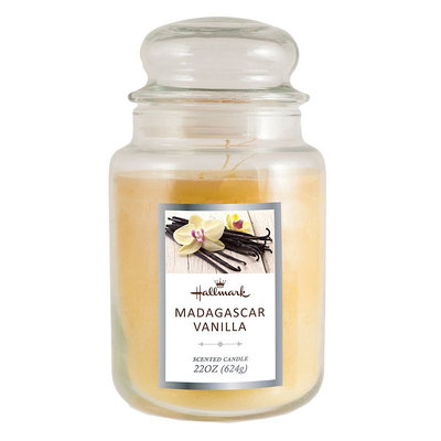 Hallmark Madagascar Vanilla 4-oz. Jar Candle, White