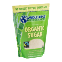 Wholesome Sweeteners Evaporated Cane Juice Organic Sugar