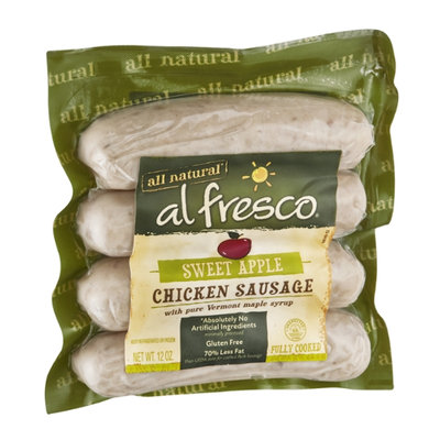 Al Fresco All Natural Chicken Sausage Sweet Apple