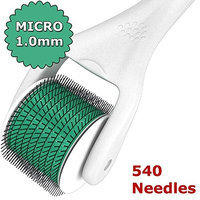 Nylea® Derma Roller - Titanium Professional Micro Needle Roller - 540 Needles
