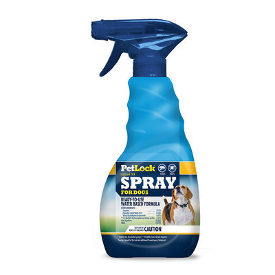 PetLock Flea & Tick Spray for Dogs, 12oz