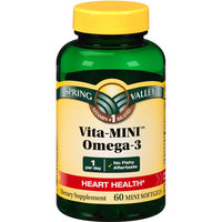 Spring Valley Vita-MINI Omega-3 Dietary Supplement Mini Softgels