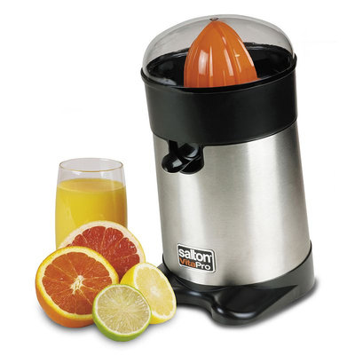 Salton Stainless Steel Juicer-STAINLESS STEEL-One Size