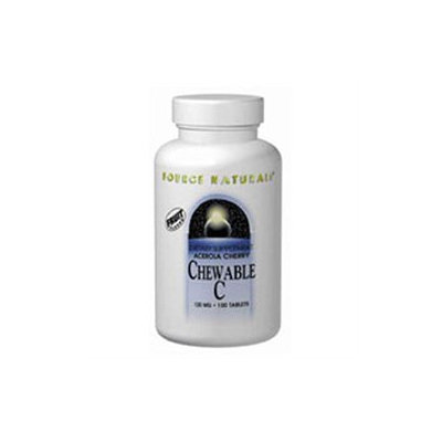 Source Naturals Acerola Chewable C 120mg, 250 Tablets