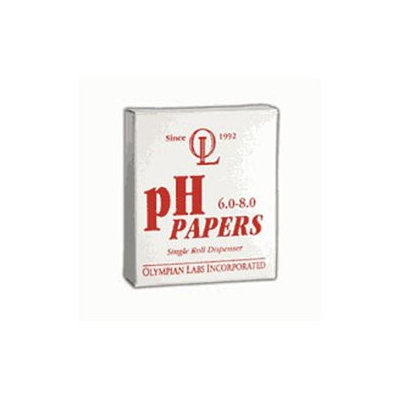 Olympian Labs, pH Papers 6.0 - 8.0 15 ft Roll
