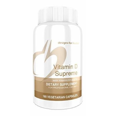 Designs for Health - Vitamin D Supreme - 180 Capsules