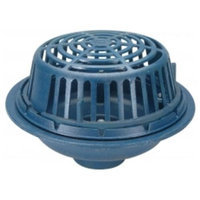 Zurn-wilkins Zurn Wilkins ZC100-3NL Roof Drain Cast Iron Dome, 3 Threaded Side Outlet, Neo-Loc Outlet