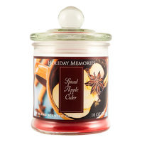 Holiday Memories Spiced Apple Cider 10-oz. Jar Candle, Red