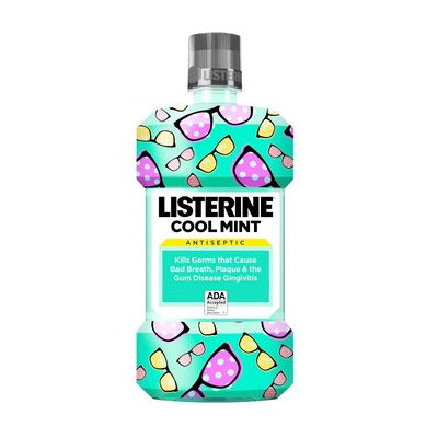 LISTERINE Cool Mint Designer Label Mouth Wash