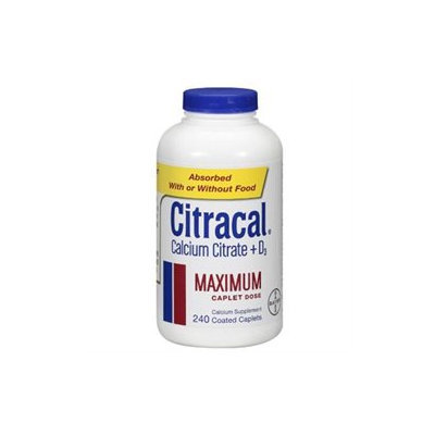 Citracal Maximum Calcium Supplement Caplets - 240 Count