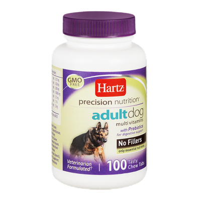 Hartz Precision Nutrition Adult Dog Multivitamins With Prebiotics No Filers - 100 CT
