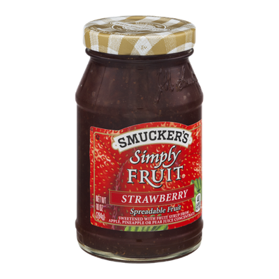 Smucker's Simply Fruit Spreadable Fruit Strawberry