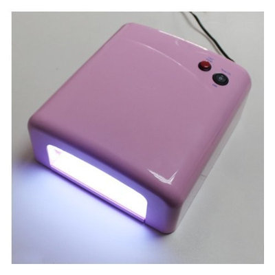 Brainydeal 36 Watt Ultraviolet Nail Acrylic Gel Curing Light (Pink)