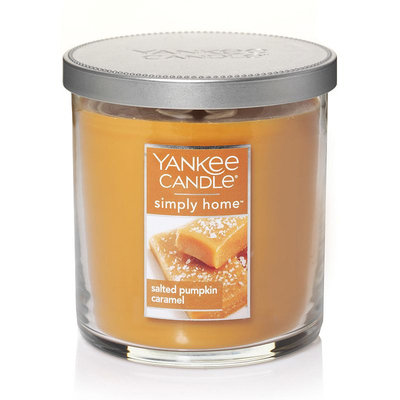 Yankee Candle simply home Salted Pumpkin Caramel 7-oz. Jar Candle, Lt Brown