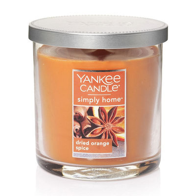 Yankee Candle simply home Dried Orange Spice 7-oz. Jar Candle, Med Orange