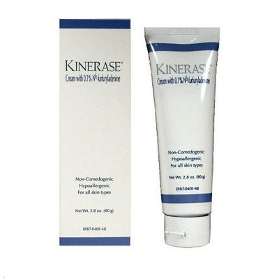 Kinerase 0.1% N6-furfuryladenine Cream (80g) 2.8 Ounces