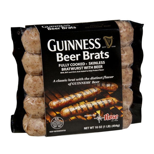 Guinness Beer Brats Reviews 2019