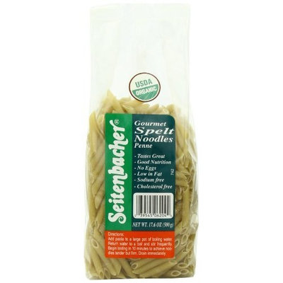Seitenbacher Spelt Penne Pasta, 17.6-Ounce Bags (Pack of 6)