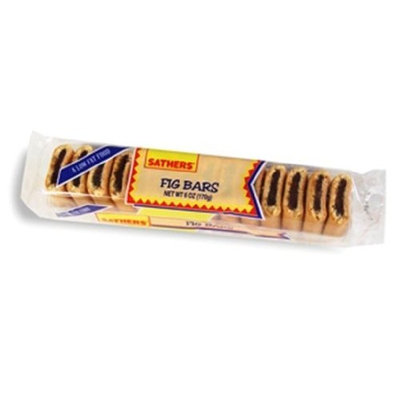 Sathers Farley Fig Bars, 6-Ounces (Pack Of 24)