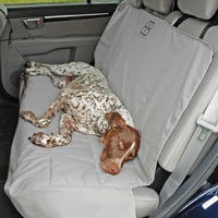 Petego Egr Llc Petego Dog Rear Car Seat Protector Large Gray
