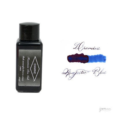 Diamine 30 ml Bottle Fountain Pen Ink, Majestic Blue