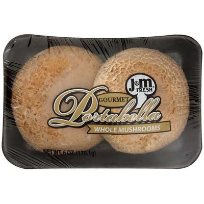 J-M Fresh: Mushrooms Gourmet Portabella Whole, 6 Oz