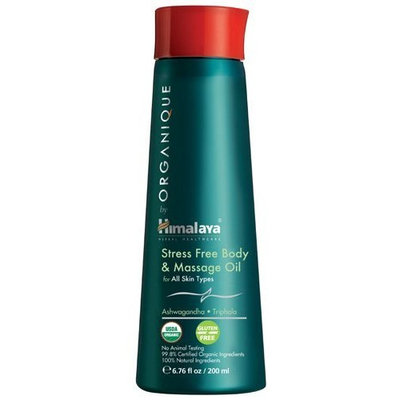 Organique Stress Massage Oil Himalaya Herbals 6.8 oz Oil