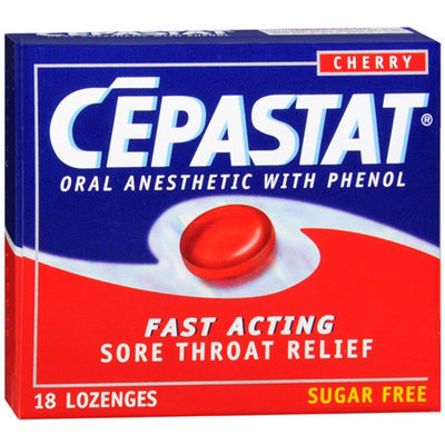 Cepastat Lozenges - Cherry 18ct(Case of 6)