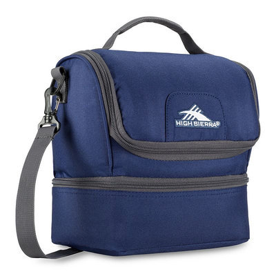 High Sierra Double-Decker Lunch Bag True Navy/Mercury - High Sierra Travel Coolers