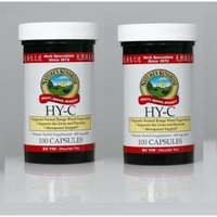 Nature,s Sunshine Hy-c, Chinese Herbal Supplement Supports Glandular System 100 Capsules Each (Pack of 2)