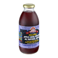 Bragg Organic Apple Cider Vinegar Concord Grape-Acai All Natural Drink