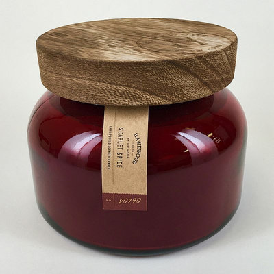 Hawkwood 18.6-oz. Scarlet Spice Candle Jar, Red