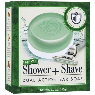 Van der Hagen Men's Shower + Shave Dual Action Bar Soap - 5 oz